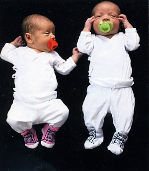 Les jumeau de Marine